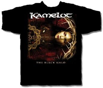 Amazon Com Kamelot The Black Halo T Shirt Medium Clothing