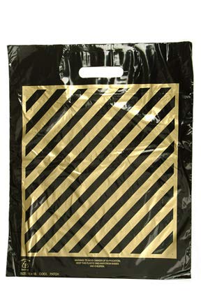 Plastic Shopping Bags, 25pcs