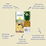 Epson 604 Genuine Yellow Ink Cartridge - Pineapple Series view 2