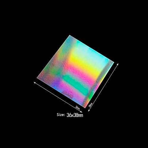 5-Pack Diffraction Grating 36x38mm 600 Lines/MM for Education and Optics Research