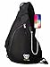 Polar Panda Sling Backpack Crossbody Bag for Women & Men Travel Shoulder Chest Bags One Strap Hiking & Outdoor Pack
