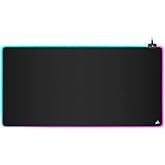 Corsair MM700 RGB Extended 3XL Cloth Gaming Mouse Pad/Desk Mat - Massive 1,220mm x 610mm (48” x 24”) Cloth Surface, 360° Thre