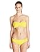 La Blanca Women's Solid Side Shirred Hipster Bikini Bottom
