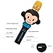 UVUXZLW Microphone for Kids Karaoke Microphone Bluetooth Wireless Microphone Portable Handheld Karaoke Machine Toys Gifts Singing Recording Home KTV Party iPhone Android PC Smartphone (Black)