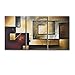 Abstract Geometry Oil Painting Wall Art Hand Painted Retro Vintage Handmade Drawing Handwork Artwork Antique Picture for Bedroom Living Room Office Decoration Modern Home Decor Framed,16