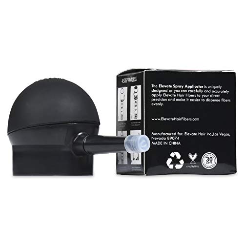 ELEVATE Spray Applicator Pump Nozzle for Hair Fibers to Instantly Thicken Thinning or Balding Hair for Men and Women - Natural Hair Loss Concealer Tool