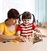Puzzled 3D Puzzle Taj Mahal Wood Craft Construction Model Kit, Fun Unique & Educational DIY Wooden Toy Assemble Model Unfinished Crafting Hobby Puzzle to Build and Paint for Decoration 176 Pieces Pack