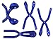 Everiholder Blizzard Buddy Heavy Duty Snowball Maker - Blue, 4 Pack