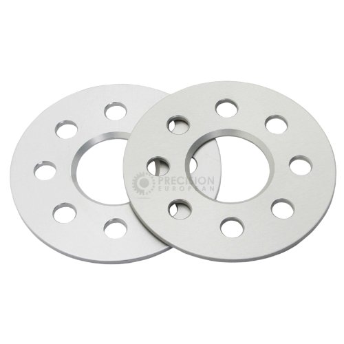 (2) 5mm 4x100 Hubcentric Wheel Spacers (56.1mm bore) for Honda Accord Civic Fit CRX Prelude Acura Integra Mini Cooper