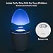LED Toilet Light Motion Activated – 2 Packs with 6pcs Batteries, Udaily Toilet Night Light with Human Motion Sensor, 8 Colors Changing Toilet Bowl Nightlight for Bathroom