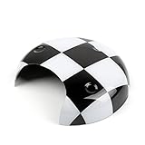 Areyourshop Union Jack UK Flag Checkered Tachometer Panel Cover for MINI COOPER R56 R58 R60