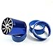 Double Fans F1-Z Universal Air Intake Dual Turbonator Turbo Fuel Gas Saver Inflating Acceleration Pipe