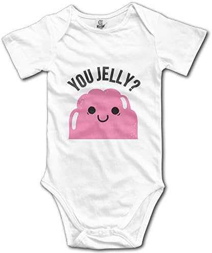 Infants Boy's &amp; Girl's You-jelly Short Sleeve Bodysuit Outfits For 6-24 Months Pink/Black/White