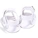 ESTAMICO Baby Girls' Flower Sandals Infant Summer Shoes First Walkers White 6-12 Months