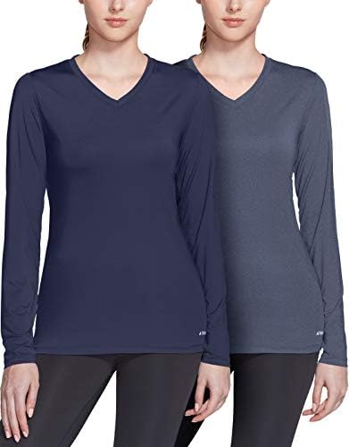 Athlio アスリオ スポーツ 長袖 Tシャツ Uvカット 吸汗速乾 レディース ランニング トレーニング ヨガ フィットネス