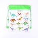 DPIST 12 Pack Dinosaur Drawstring Goody Gift Pouch Bags Kids Boys Girls Birthday,Dinosaur Party Supplies Favors