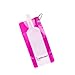 WINE[A]ROO | Portable Foldable Wine Pouch For Women | Bag Almost Holds A Full Bottle | Bonus Clip Included | Gifts & Accessories | Vino Carrier 2 Go (1 Pack, Pink)