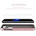 iPhone 7 Case, Kuool Slim Hybrid Dual Layer Armor Rugged Heavy Duty Anti-Slip Full Protection Cover with [Tempered Glass Screen Protector] for iPhone 7-Pink