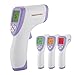 Best Clinical Instant Read Infrared IR Forehead or Ear Thermometer & 60 Sec. Fahrenheit Digital Themometer, Regular or Basal - Be Prepared for Home & Travel By MissionMax