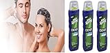 Irish Spring Gear Body Wash, 3 in 1: Body, Hair & Face Gel Soap Shower Bath Gel