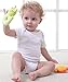 Gogoboi Fluff Animal Hand Rattle Toys for Baby 0-1 Years (Blue elephant)