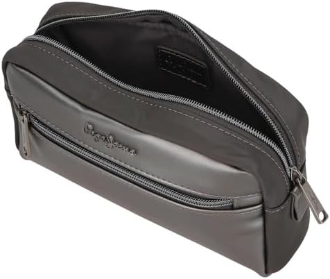 Mala de higiene Ruby Bege 23,5x11x7,5 cm Poliéster e PU da Joumma Bags