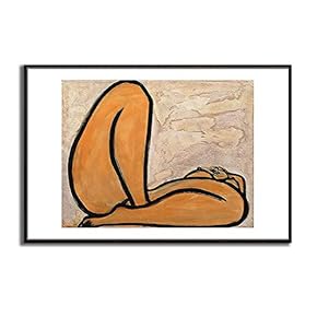 Framed Canvas Wall Art for Living Room, Bedroom Naked Girl Canvas Prints for Modern Home Decoration Ready to Hang - 16"x24" inches
