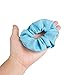 Jaciya 15 Pack Suede Scrunchies Stretch Scrunchies Ponytail Holder Hair Ring Hair Ties, 15 Colors
