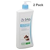 St. Ives 24 hour Deep Restoring, Almond & Shea Butter Body Lotion 600ml 20.2oz - (2 Pack)