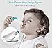 Upgraded Baby Utensils Spoon Fork Set with Travel Safe Case Toddler Babies Children Feeding Training Spoon Easy Grip Heat-Resistant Bendable Soft Perfect Self Feeding Learning Spoons (2 Set)