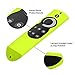 [2 Pack] Anti-Slip Shockproof Silicone Remote Case Cover with Lanyard for Fire TV with 4K Alexa Voice Remote (2017 Edition) (2nd Gen) / Fire TV Stick Alexa Voice Remote (Green + Turquoise)