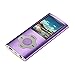 VOLGER DIGITAL 8GB Versatile Mini MP3 MP4 Music Player Internal Micro SD Card Lossless Sound Hi-Fi Entry Video Movie Player FM Radio Voice Recording Photo Viewer E-book Reader Media Player (Purple)