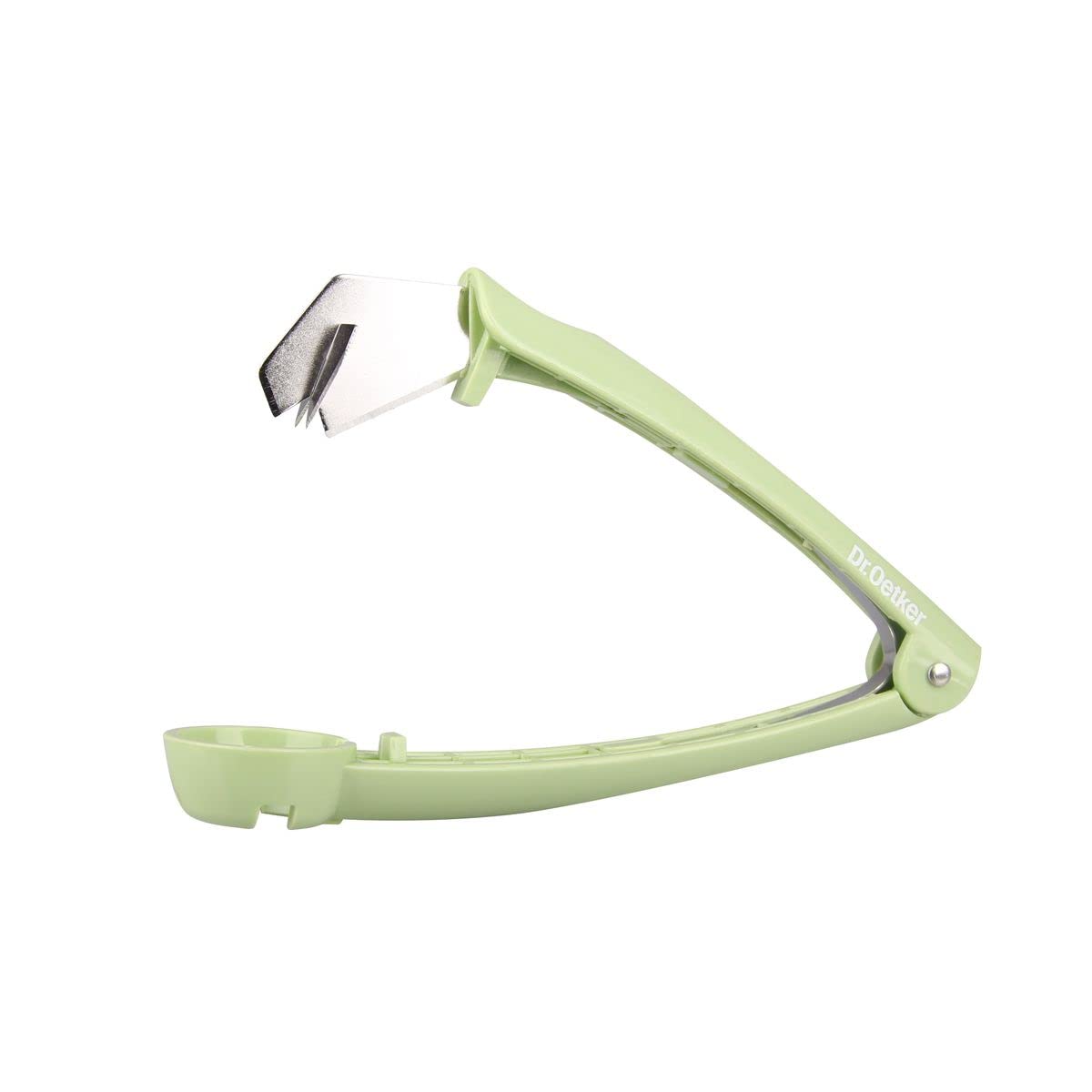 Dr. Oetker 3245 Plum Stoner, Plastic, green, 15 x 3 x 7.5 cm