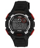 Timex Men's  T499739J Digital Quartz Expedition  Global Shock Black/Red Watch