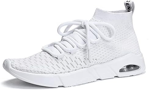 KRIMUS Mens Womens Walking Shoes Lightweight Breathable Running Shoes Fashion Sneakers (Flyknit/Camouflage)