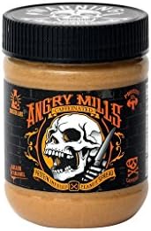 Angry Mills Protein Peanut Spread | Killer Caramel with Caffeine | 75oz