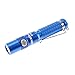 Granvela UltraTac K18 Flashlight 360 Lumen IPX-8 Waterproof Portable Mini AAA Keychain Cree LED Torch-Blue