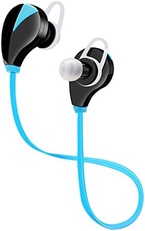 Wireless True Vertical Bluetooth ChipNoise Reduction Earbud Bluetooth Headset Movement CSR8635 Stereo Sound (Blue)