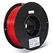 INLAND PLA Filament 1.75mm - Red PLA 3D Printer Filament, Dimensional Accuracy +/- 0.03mm - 1kg Cardboard Spool (2.2 lbs) – FDM 3D Printing