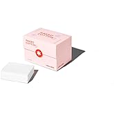 White Rabbit &ndash; Naked Cotton Classic &ndash; Premium 100% Cotton Pads for Toner Use, Makeup Remover, and Masks | Unbleached, Lint-Free, Extra Soft | Korean Skin Care Product (100 Count)