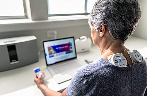 iReliev Wireless TENS + EMS Therapeutic Wearable System Wireless TENS Unit + Muscle Stimulator Combi - //coolthings.us