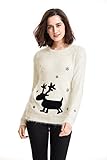 Shineflow Christmas Sweater Rudolph Reindeer in