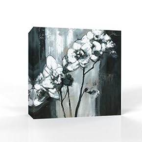 Canvas Wall Art Black and White Artwork Pictures Home Wall Decorations for Bedroom Living Room Paintings Canvas Prints Framed - 12x12 inches