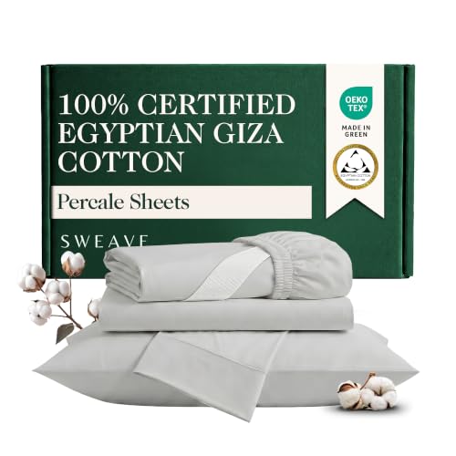 Giza Egyptian Cotton Percale Sheets
