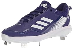 adidas Men's Icon 7 Baseball Shoe, White/Team