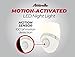 AMERELLE Motion Sensor Night Light, 3 Pack - LED Plug in Night Light with Sensor That Lights Up When It Auto Detects Motion - Wide 100 Degree Detection Zone - Ideal for Bathroom & Nursery - (73092CC)