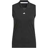 Adidas Womens Ultimate365 Twistknit Sleeveless Polo Shirt