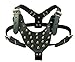 Leather Spiked Dog Harness Large Black 26