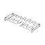 King Kooker 12-Slot Leg And Wing Grill Rack - Chrome Plated Poultry Rack For Oven, Smoker Or Grill