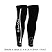 The Elixir Sports SCORPION Leg Sleeve Compression for Basketball Running Gym Cycling Sports, Black